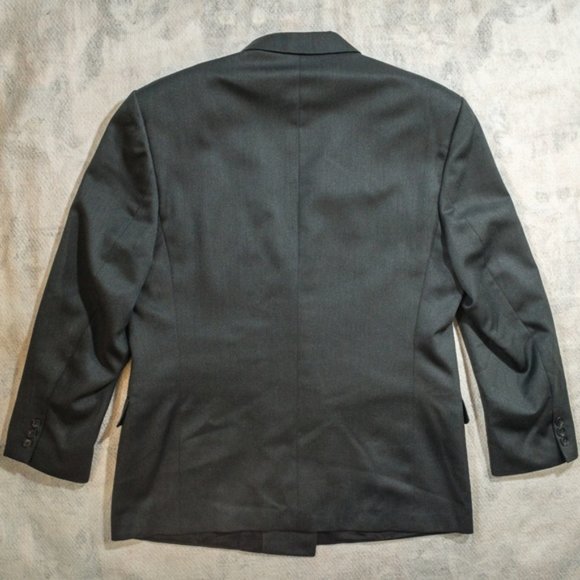 Jones New York Triple-Breasted Dark Gray Blazer - Picture 4 of 8